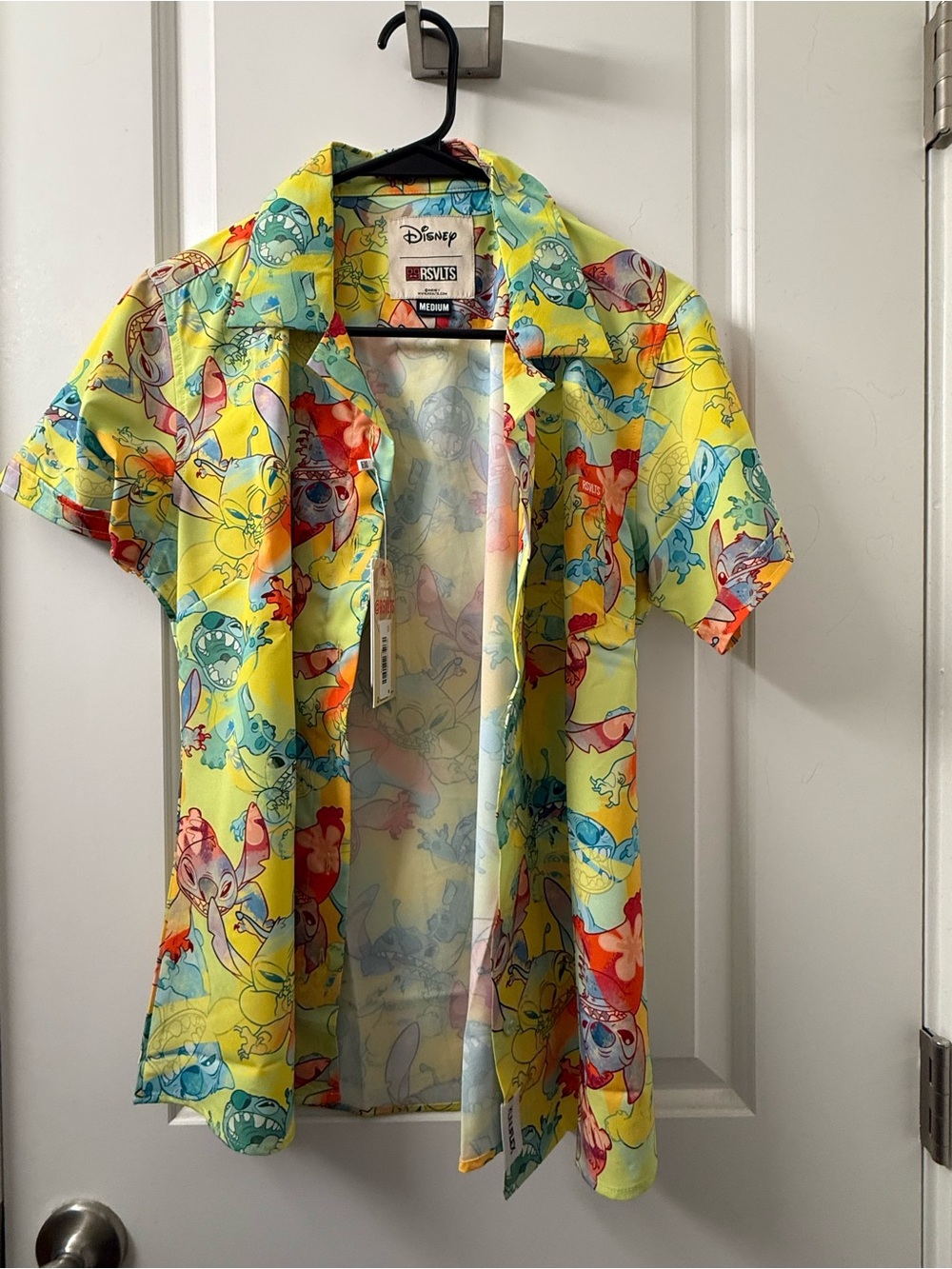 RSVLTS Disney Stitch Tropical Troublemaker Women’s KUNUFLEX M NWT